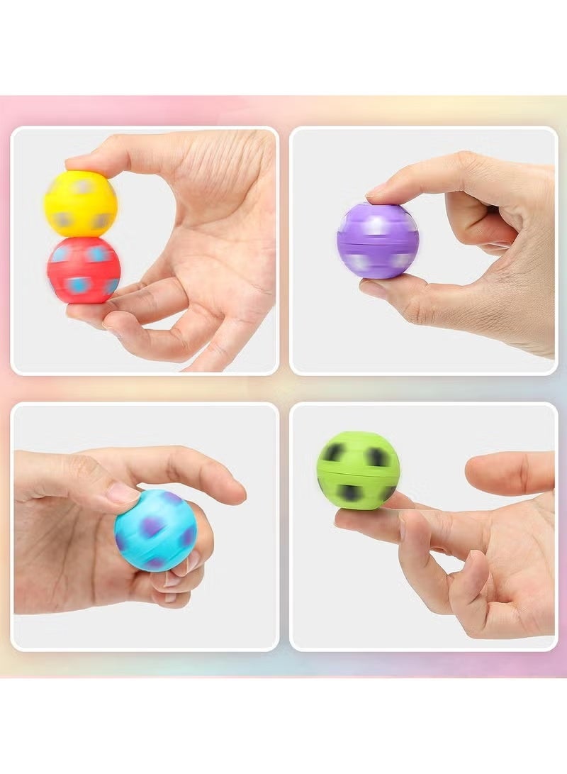 ColaBear 30 Pcs Soccer Party Favors for Kids 3-12, Rotatable Soccer Finger Balls, Mini Fidget Soccer Stress Reliever Goodie Bag Stuffers, Soccer Party Favors Toys Gifts for Kids Teens Adults - Image 3